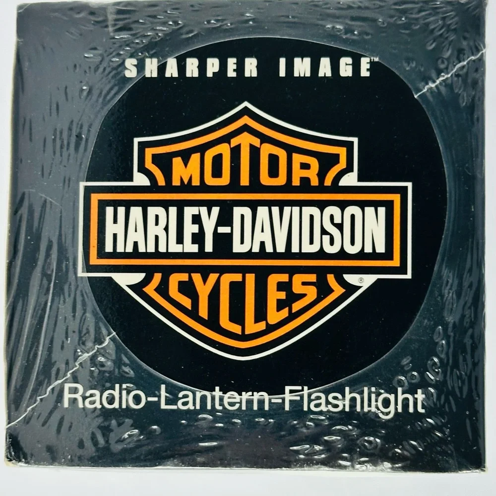 2003 Harley-Davidson Black and Silver Multi-Function Flashlight Sealed